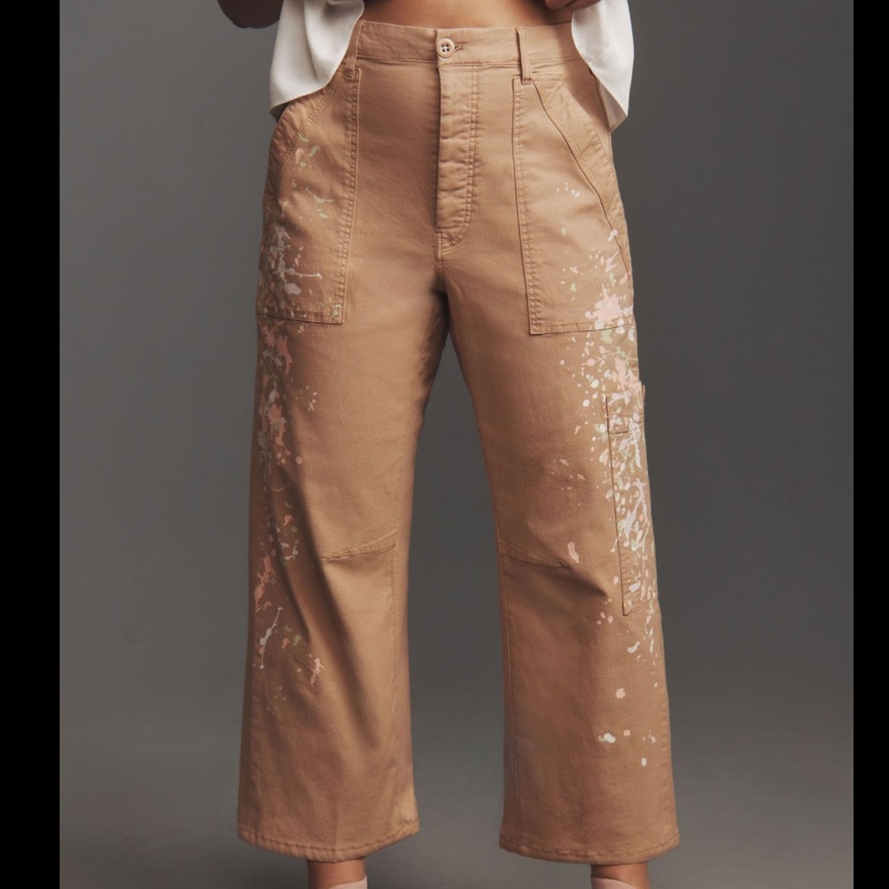 Anthropologie The Millie Low Slung Barrel Pant